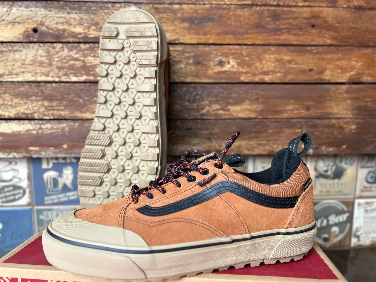 Tênis Vans UA Old Skool MTE Waterproof Glazed Ginger - Calçados