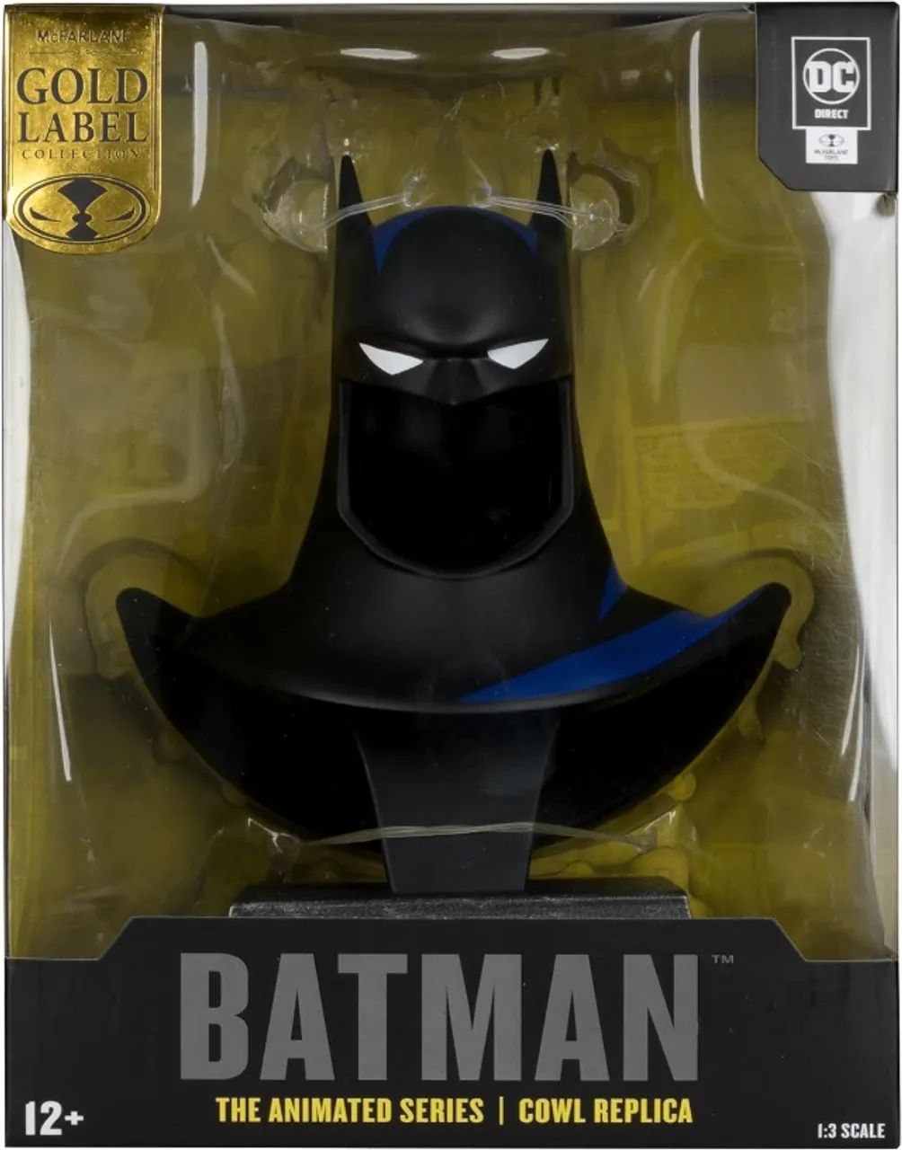 Batman Animated Series Mcfarlane Cowl Replica 1:3 (18cm) - Foto 5