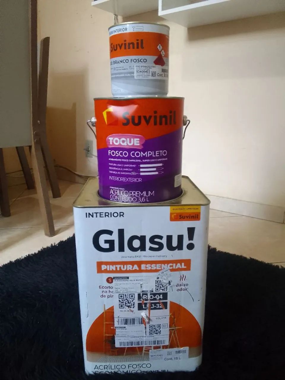 Material de Pintura: Tintas Imobiliárias 