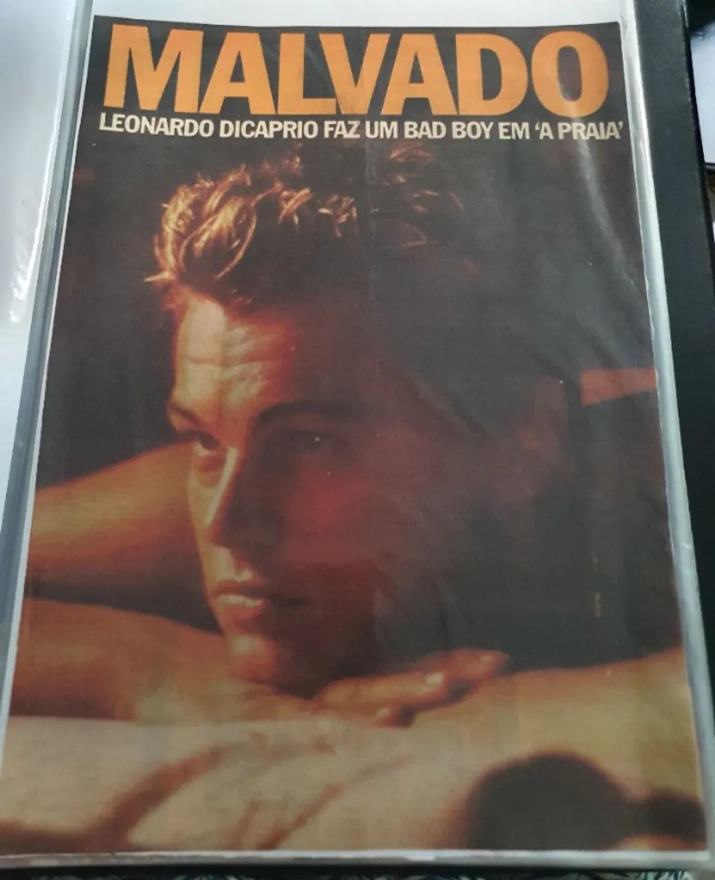 Mini pôsteres, postal, matérias e capas de caderno Leonardo DiCaprio - Foto 5