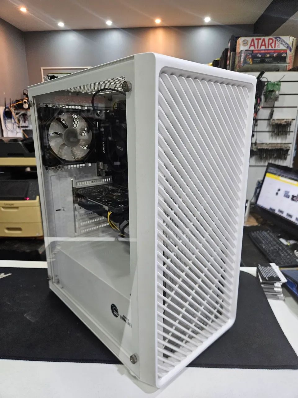Pc gamer ryzen 5 branco