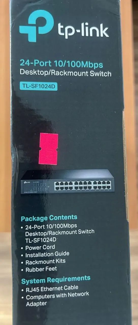 Switch Tplink 24 portas 10/100 mbps - Foto 2