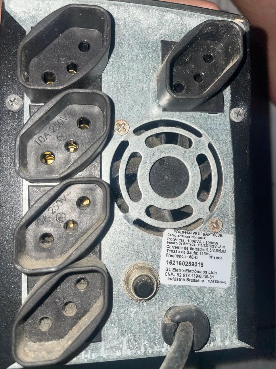 estabilizador SMS 1000va (usado e sem defeito) - Foto 2