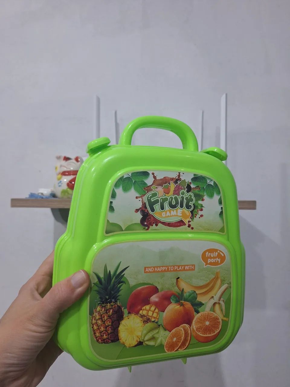 Combo brinquedo maleta de frutinhas com velcro - Foto 3