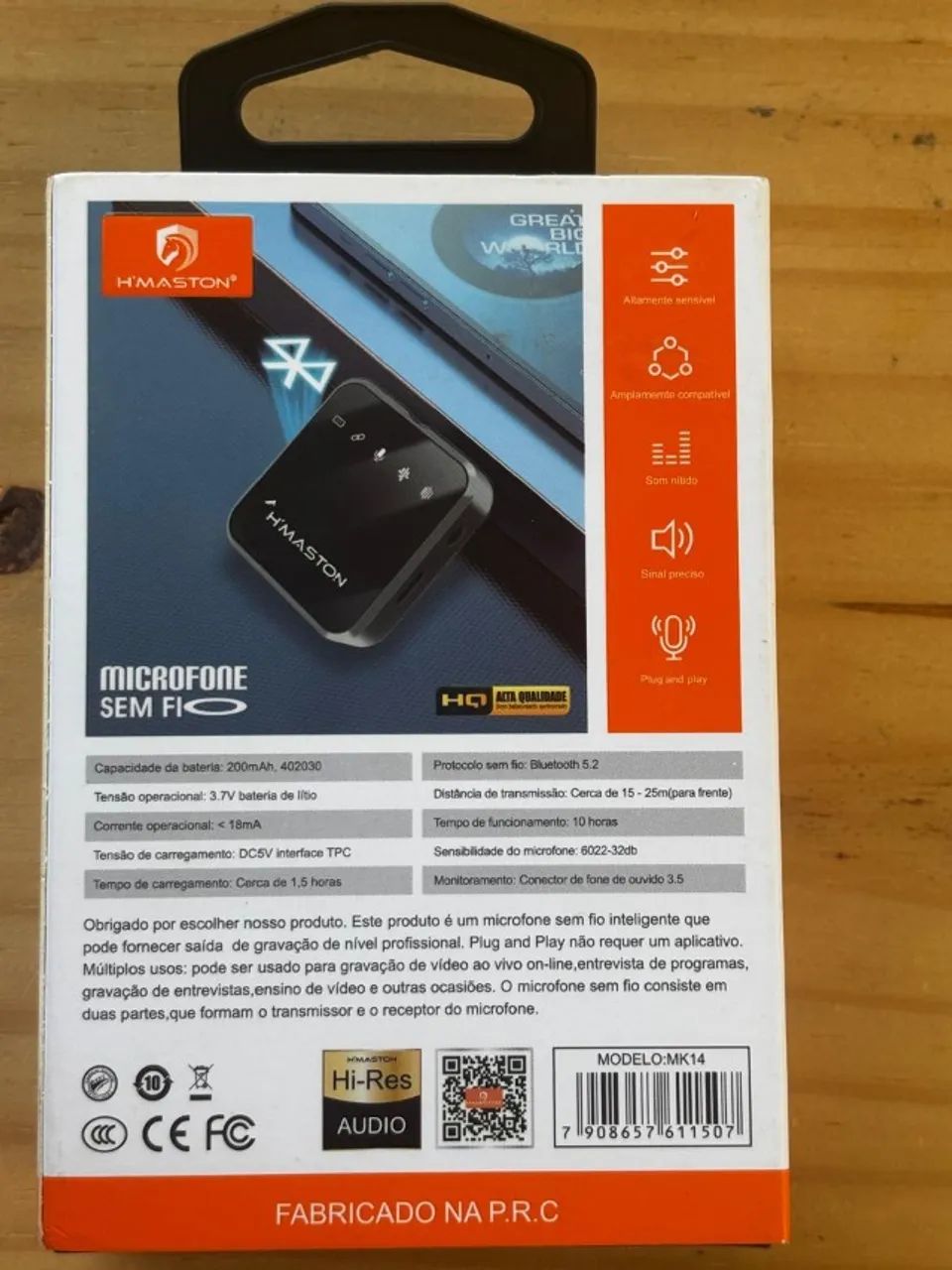 Microfone de Lapela | Android/Iphone | USB-C | Profissional - Foto 2