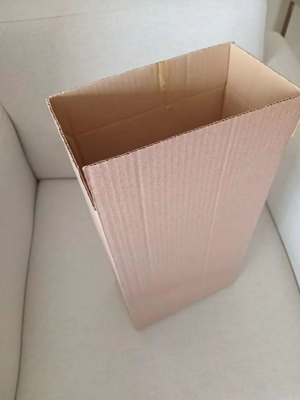 Caixa de papelão para 2 garrafas 