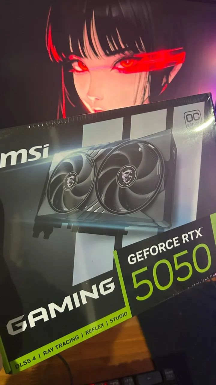 RTX 5050 Gaming MSI (LACRADA)