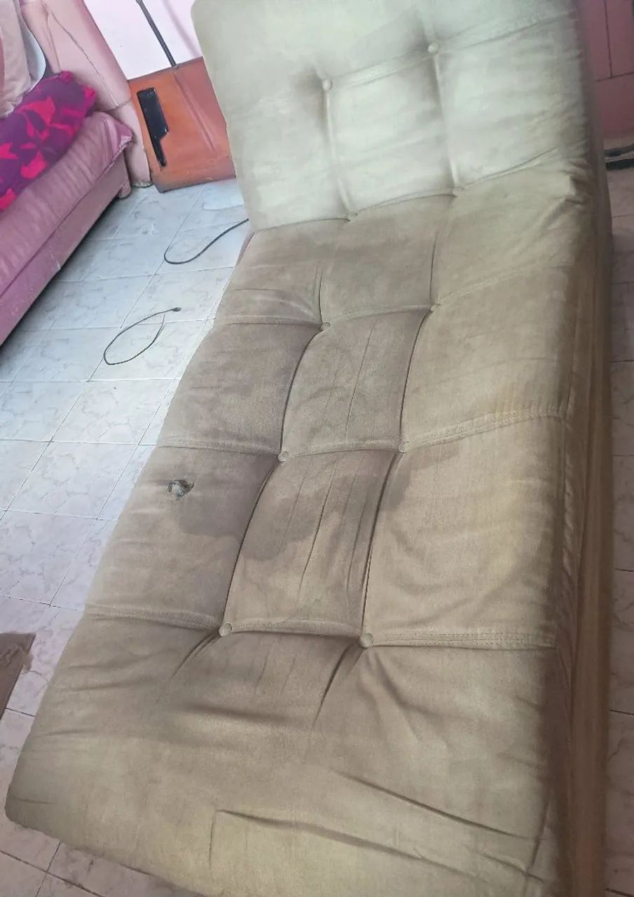 SOFÁ 2 EM 1 - VIRA CAMA DE SOLTEIRO! - Foto 3