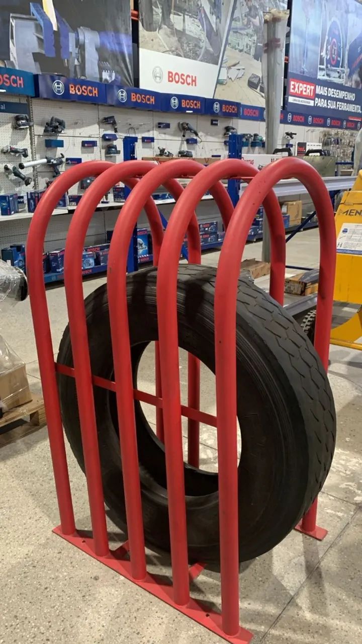 GAIOLA / GRADE DE PROTECAO PARA PNEUS