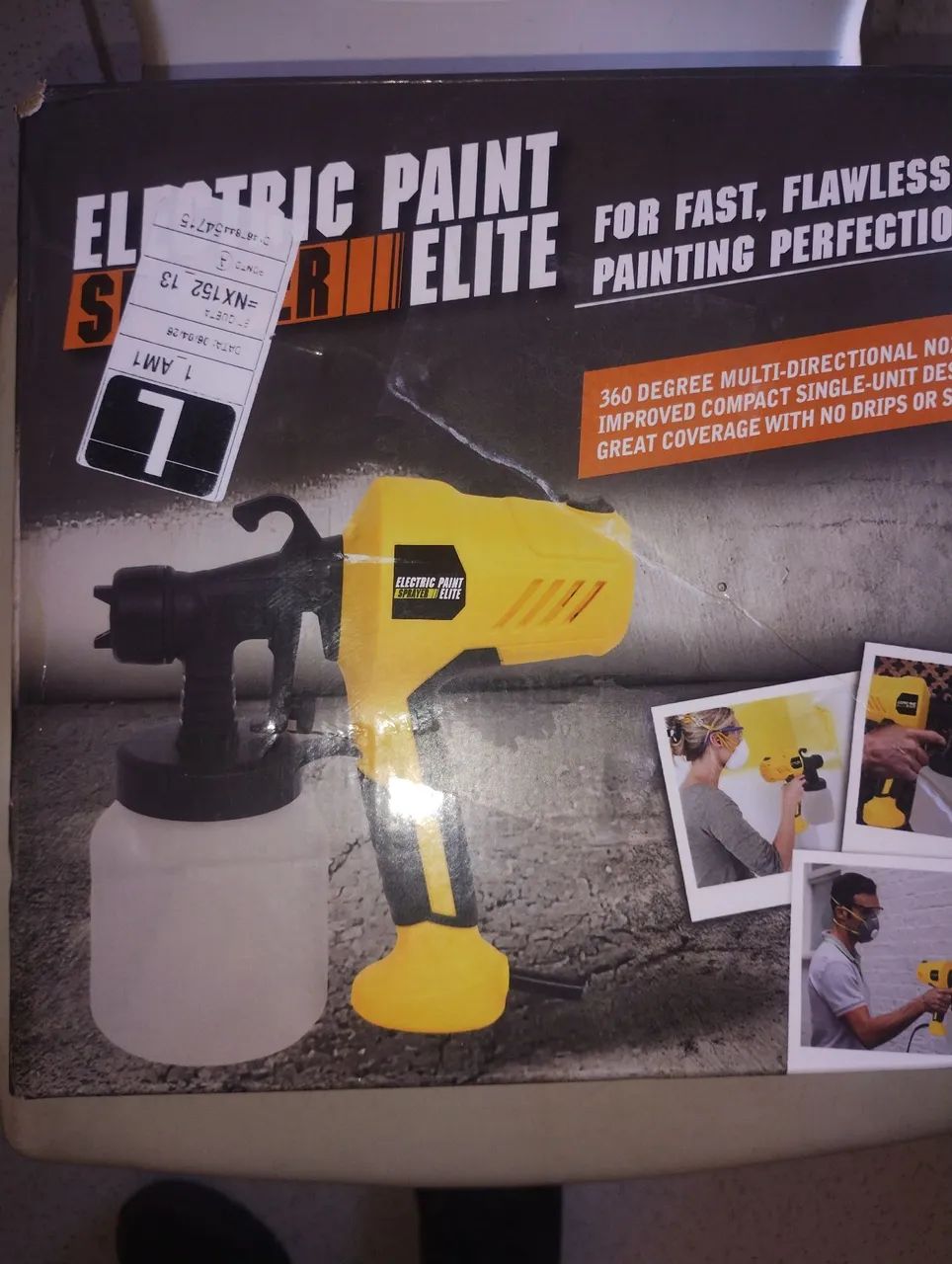 Pistola elétrica de pintura 