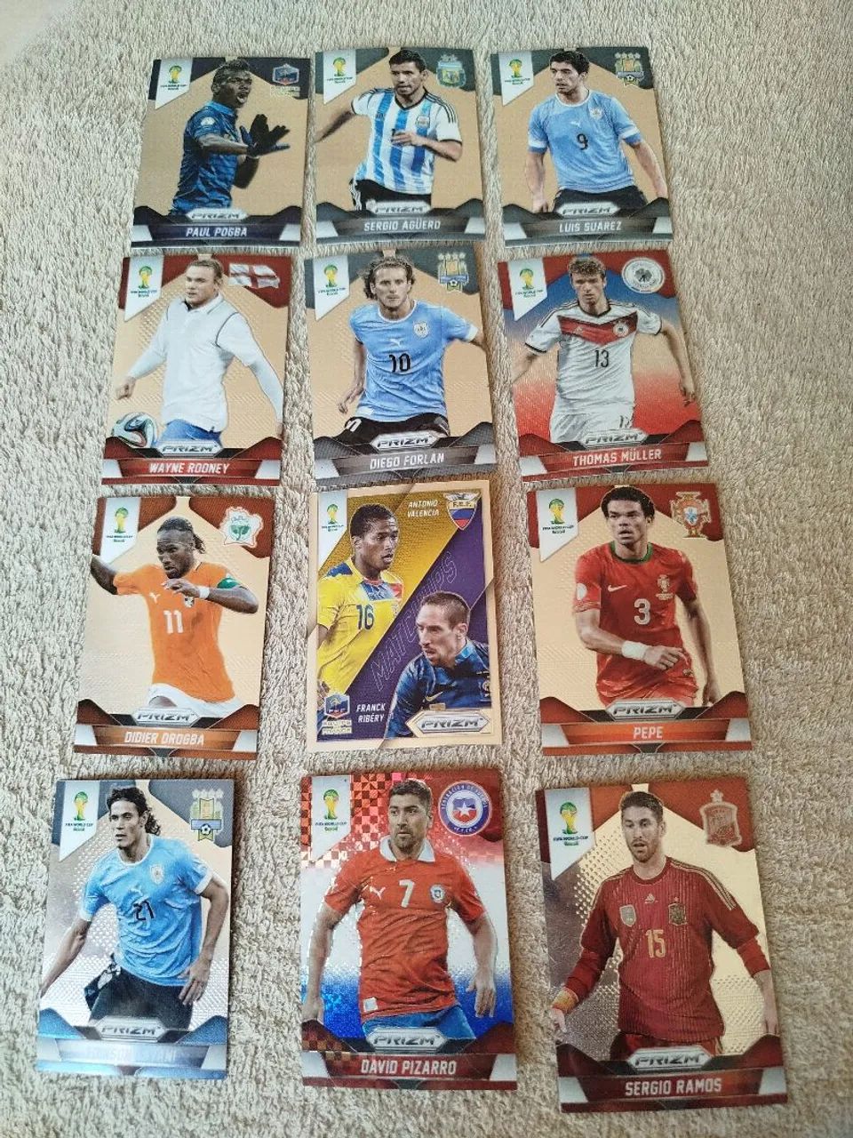 Copa 2014 cards Prizm  - Foto 3