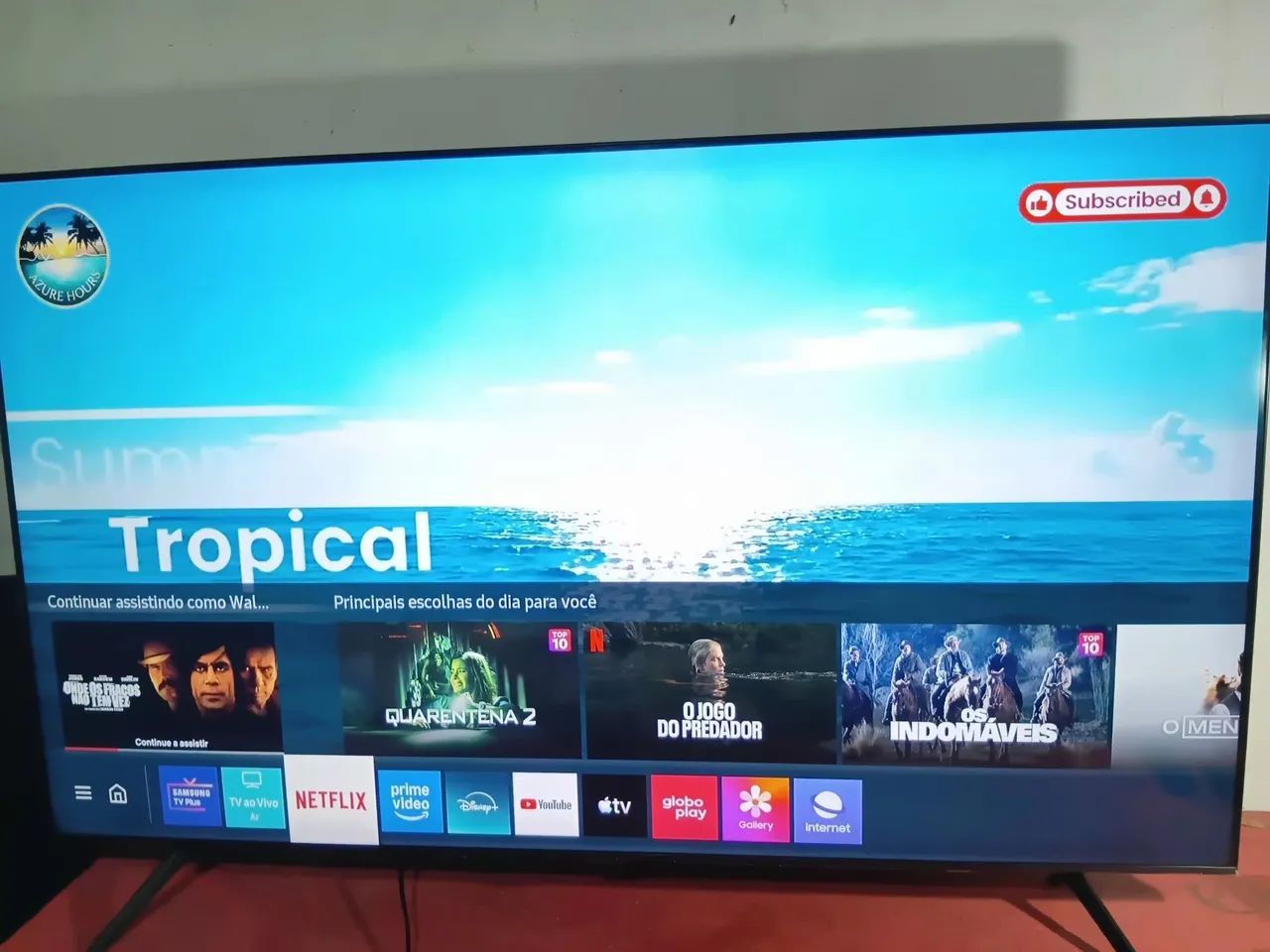 Smart tv samsung 58 polegadas 4k - Foto 2