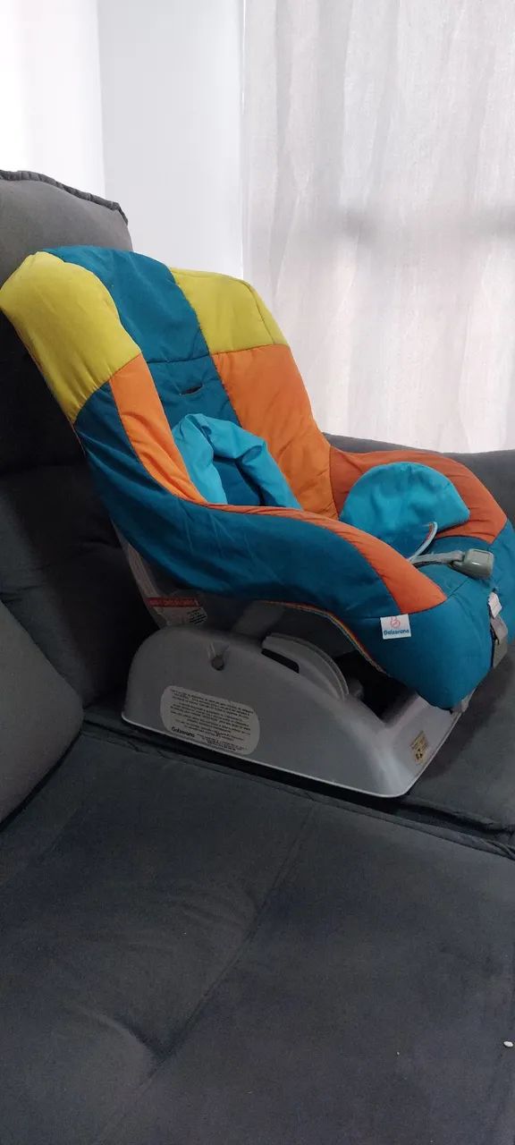 Cadeirinha super confortável para seu bebê, reclinável (pra deitar a criança para viagem) - Foto 2