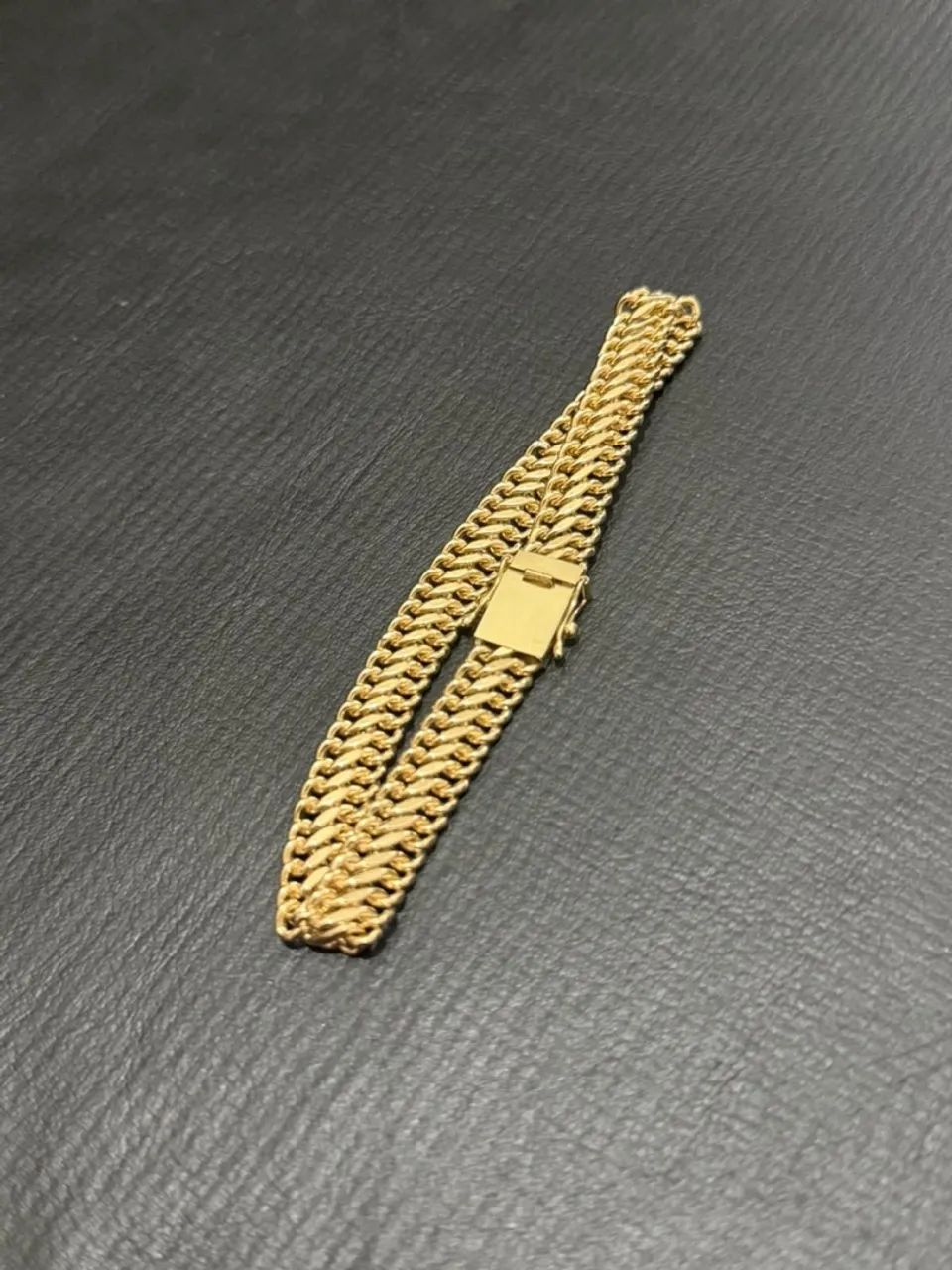 Pulseira de ouro 18 k, ocada, nova - Foto 3