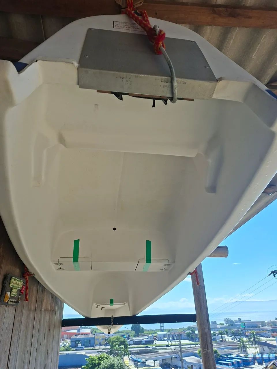 Barco com motor Mercury 8hp - Foto 3