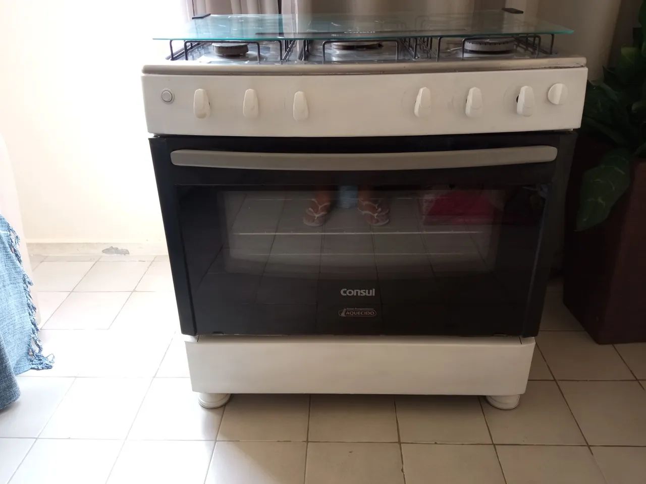Fogão Consul USADO de 5 bocas - Foto 5