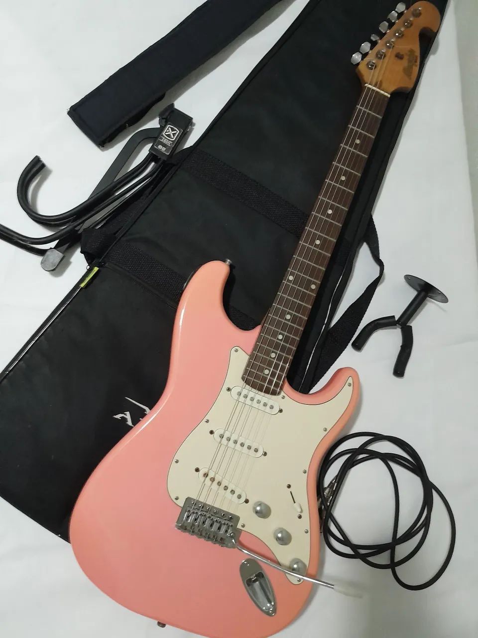 Guitarra e ítens  - Foto 2