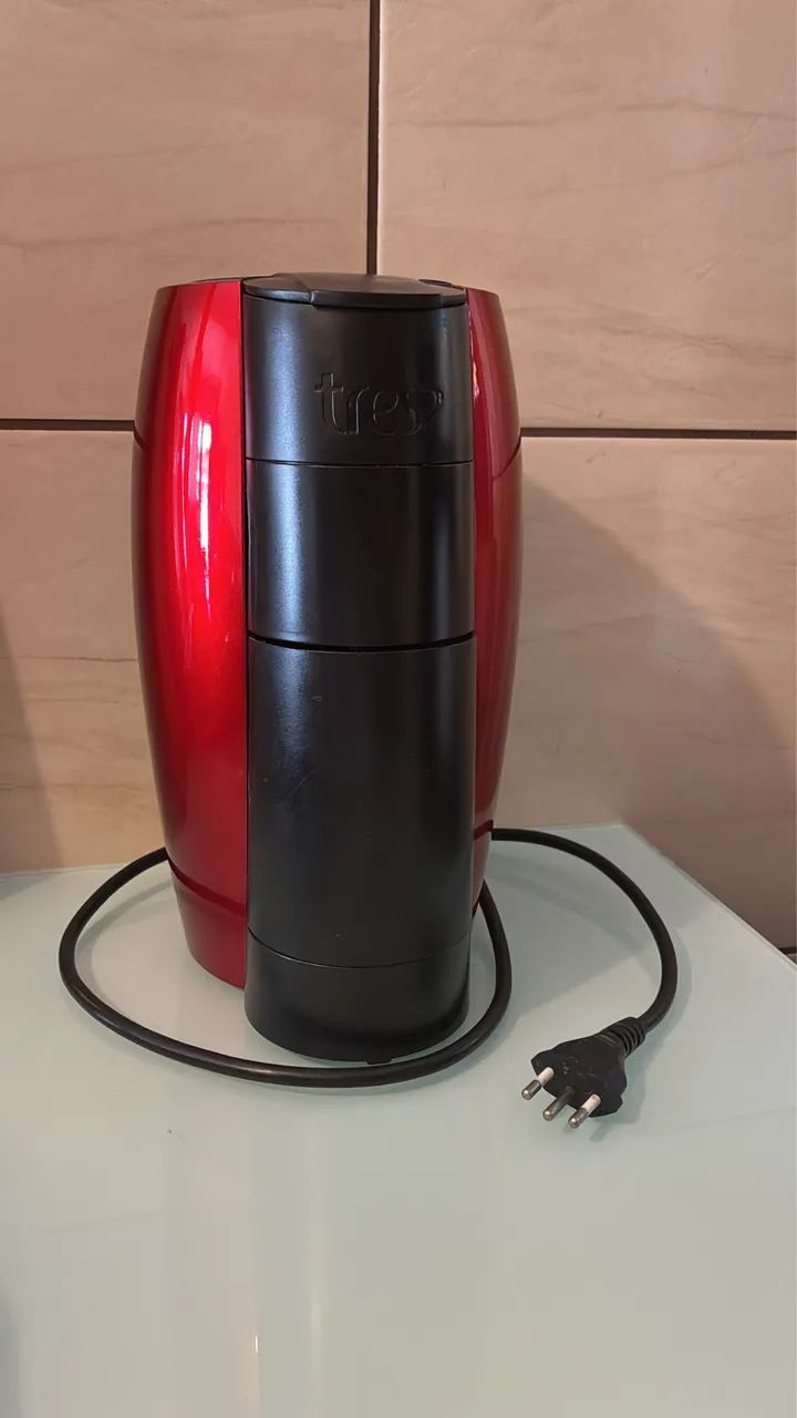 Cafeteira três corações vermelha  - Foto 2