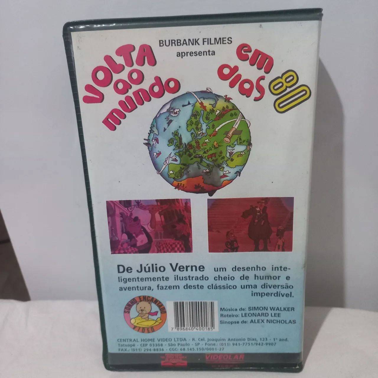 Vhs volta ao mundo em 80 dias - DVD, Blu-Ray e Vídeo Cassete