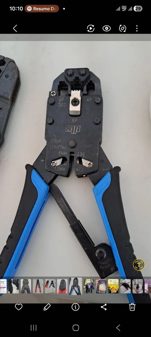 Alicate Crimpador  - Foto 2
