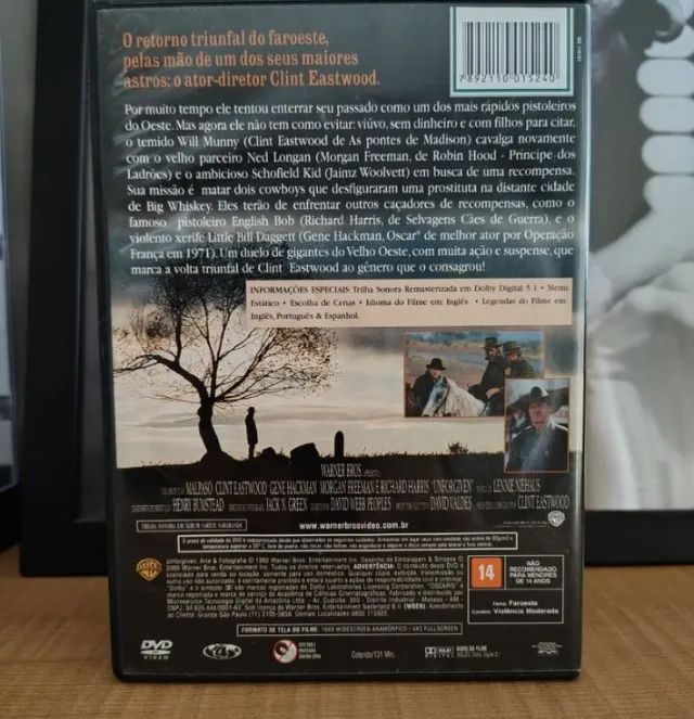 DVD - Os Imperdoáveis - Foto 2