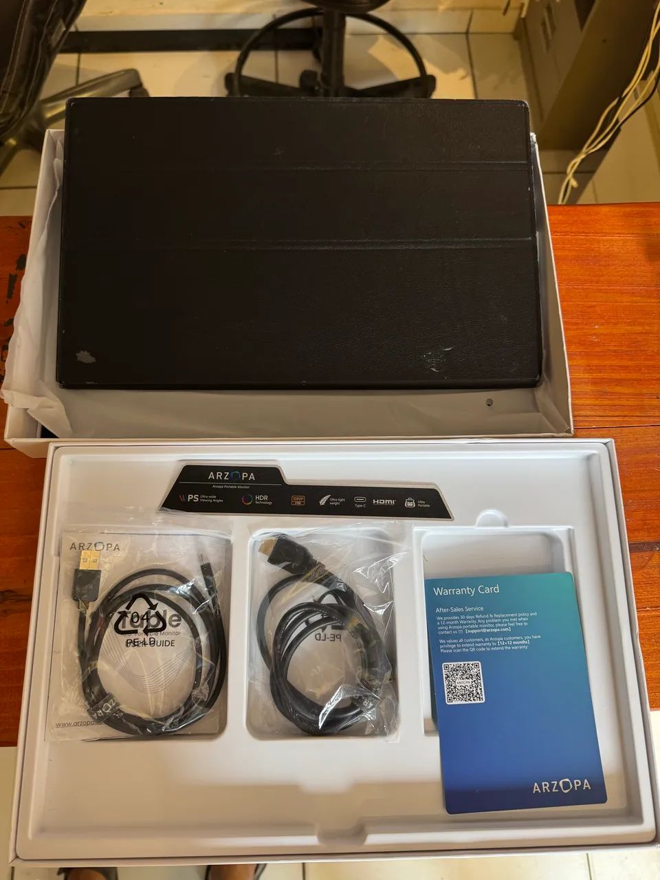 Monitor portátil AZORPA completo
