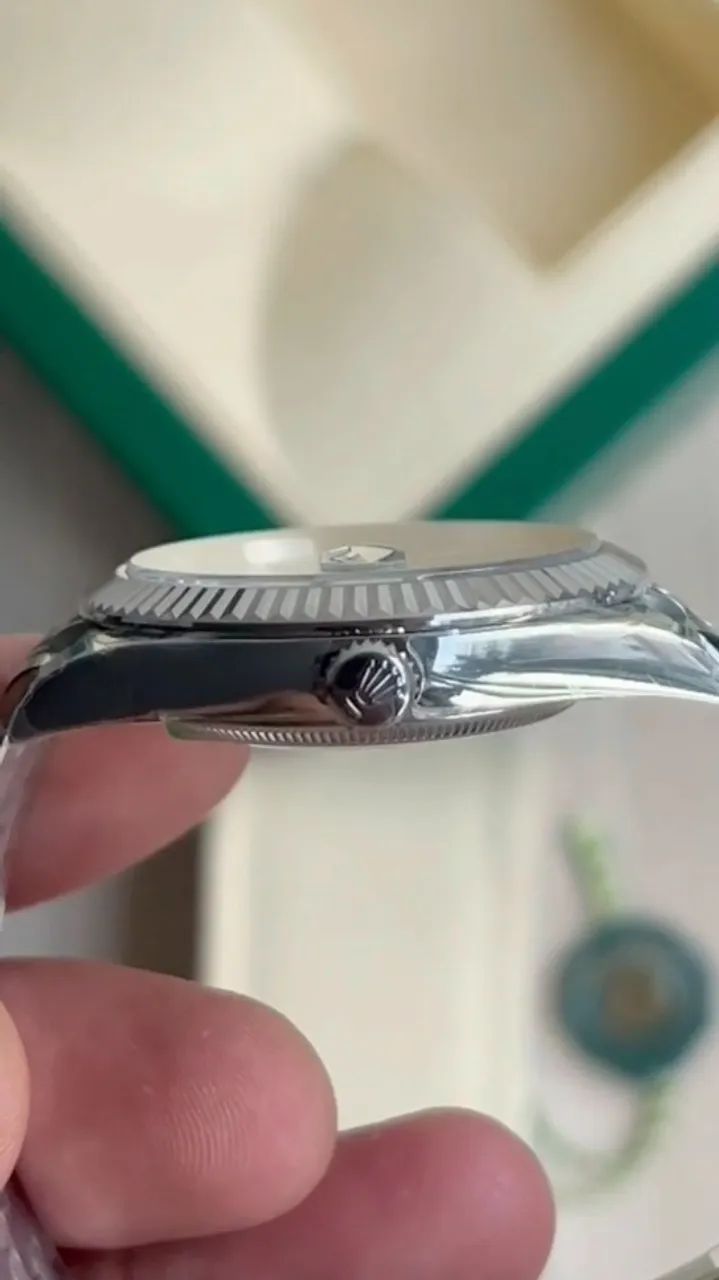 Rolex Datejust Super Clone + Caixa Completa - Foto 5