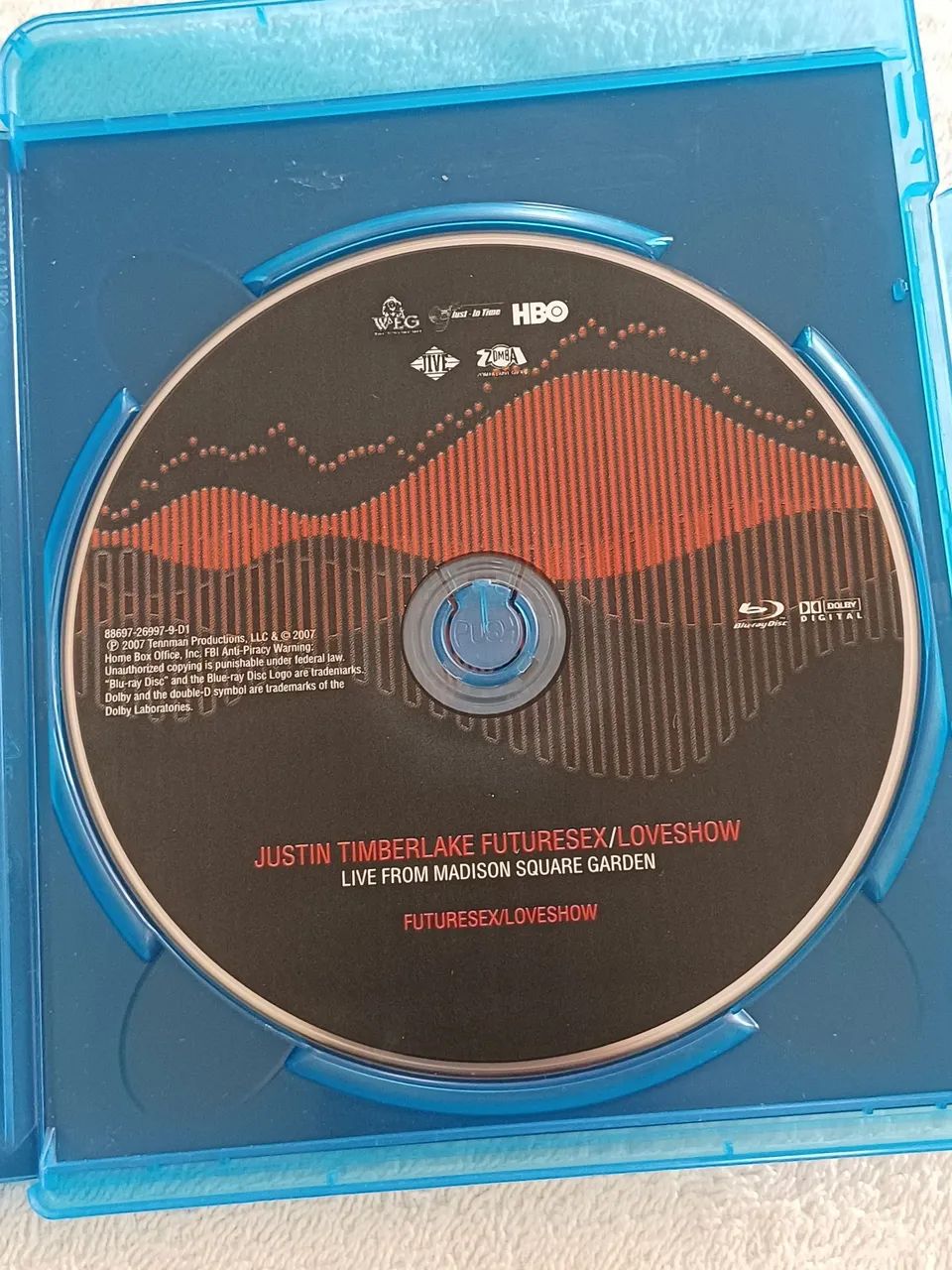 Blu-ray original e importado do Justin Timberlake - Foto 3