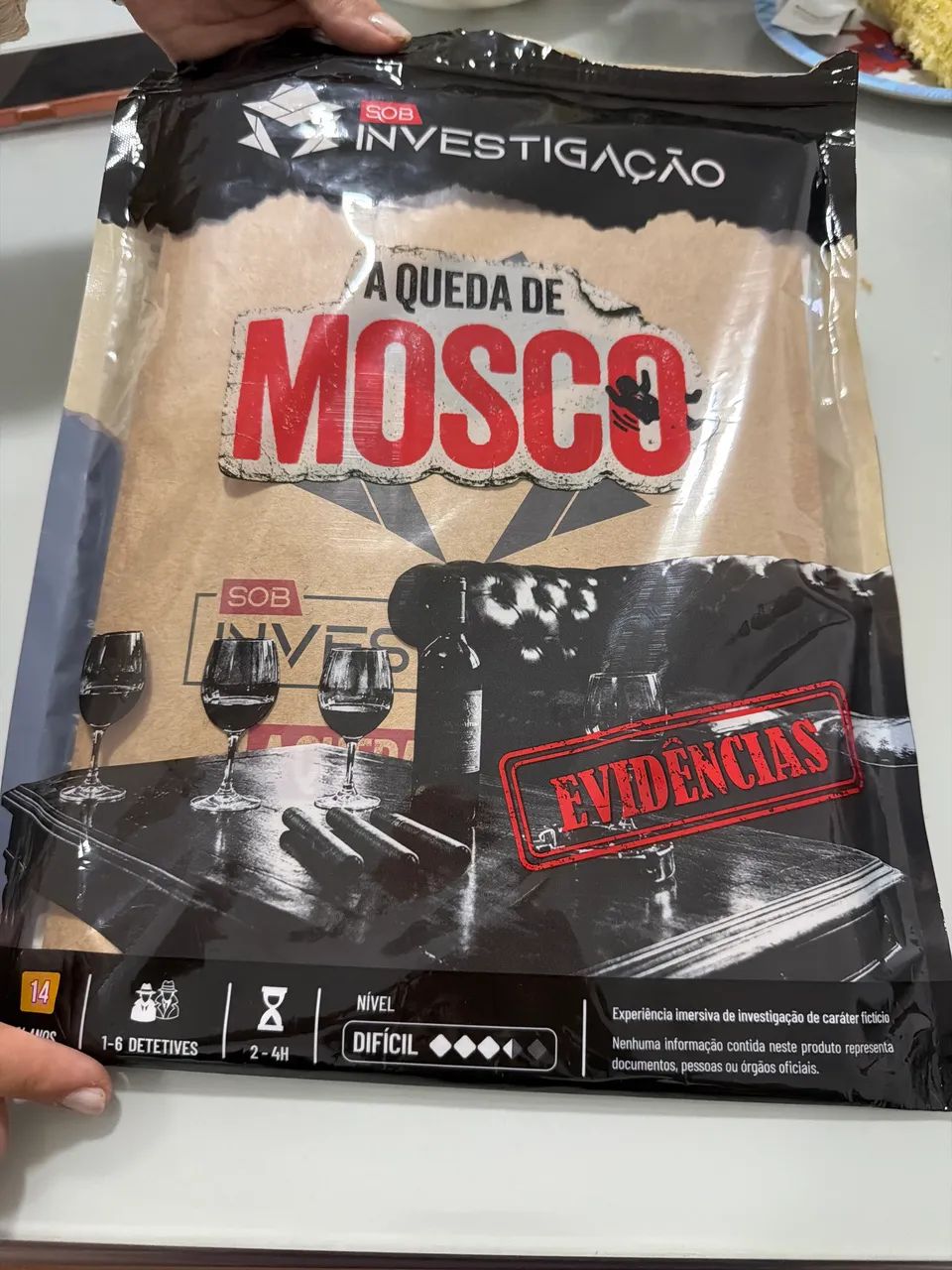 Jogo sob insvwtigacao a queda de mosco 