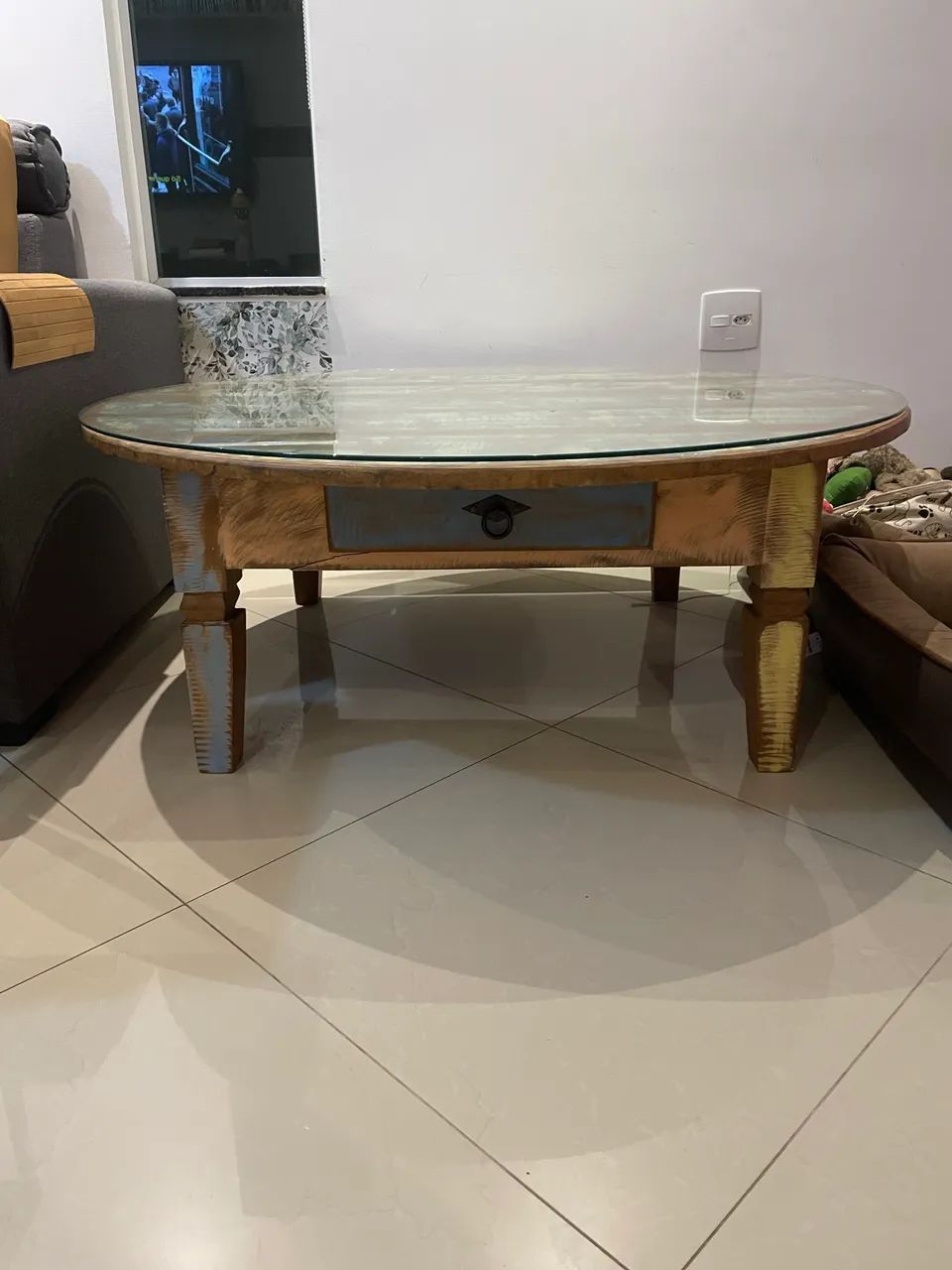 Mesa de centro - para retirar! Não entrego - Foto 2