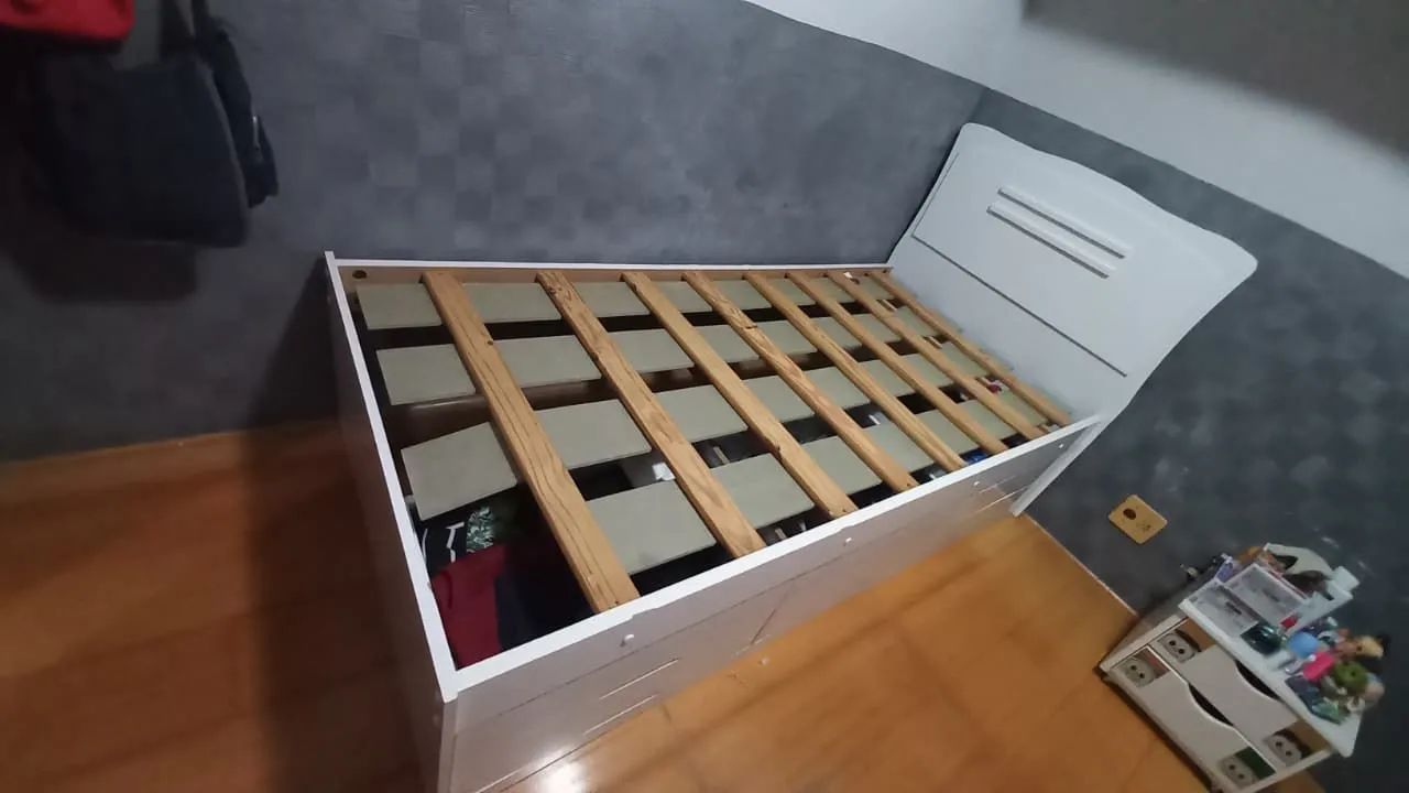 Cama de Solteiro com Gaveteirovet - Foto 2