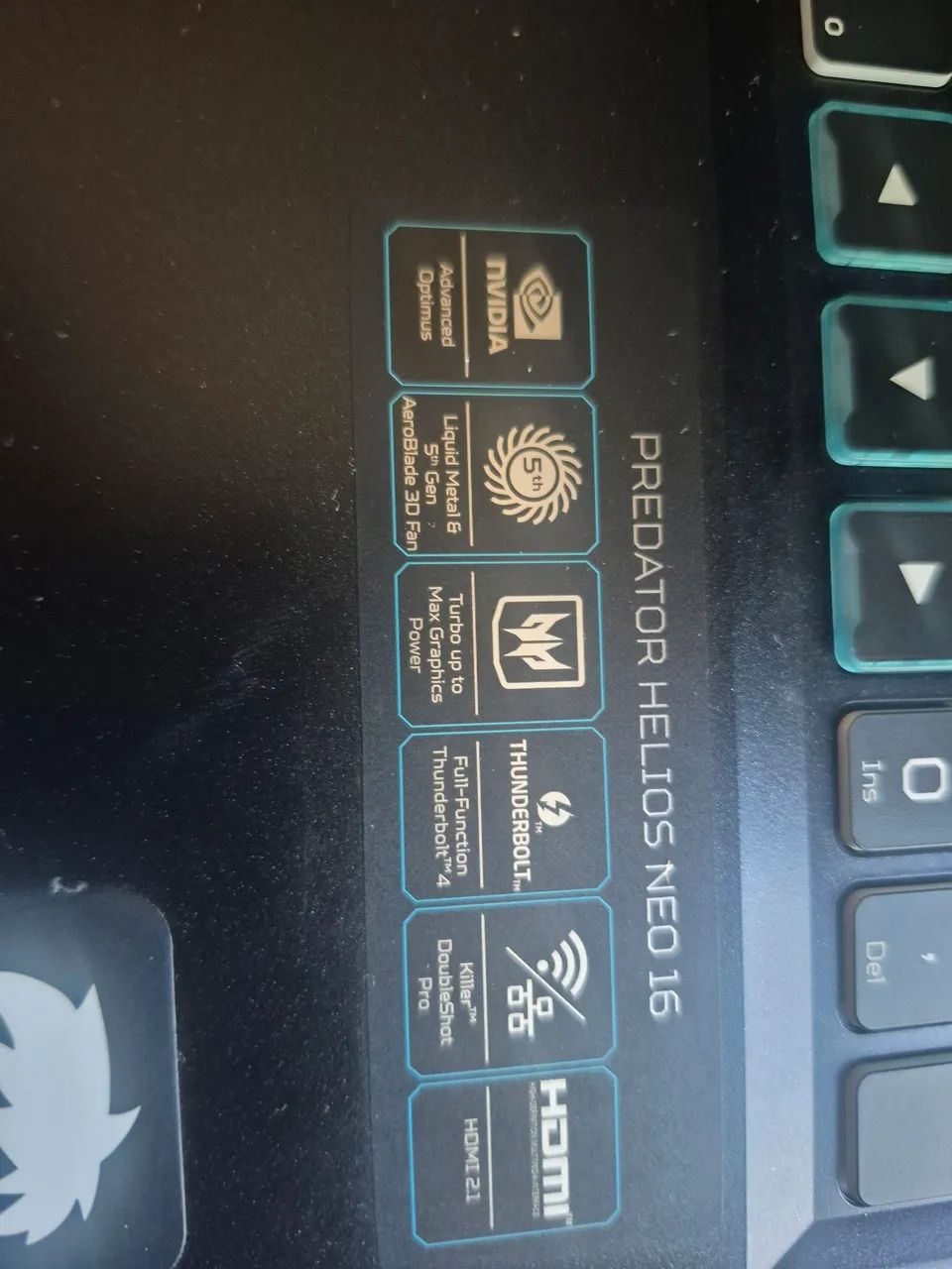 Acer predator i7 13HX 32 Ram 1tbssd 512ssd RTX 4060 - Foto 3
