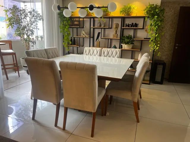 Conjunto mesa de jantar