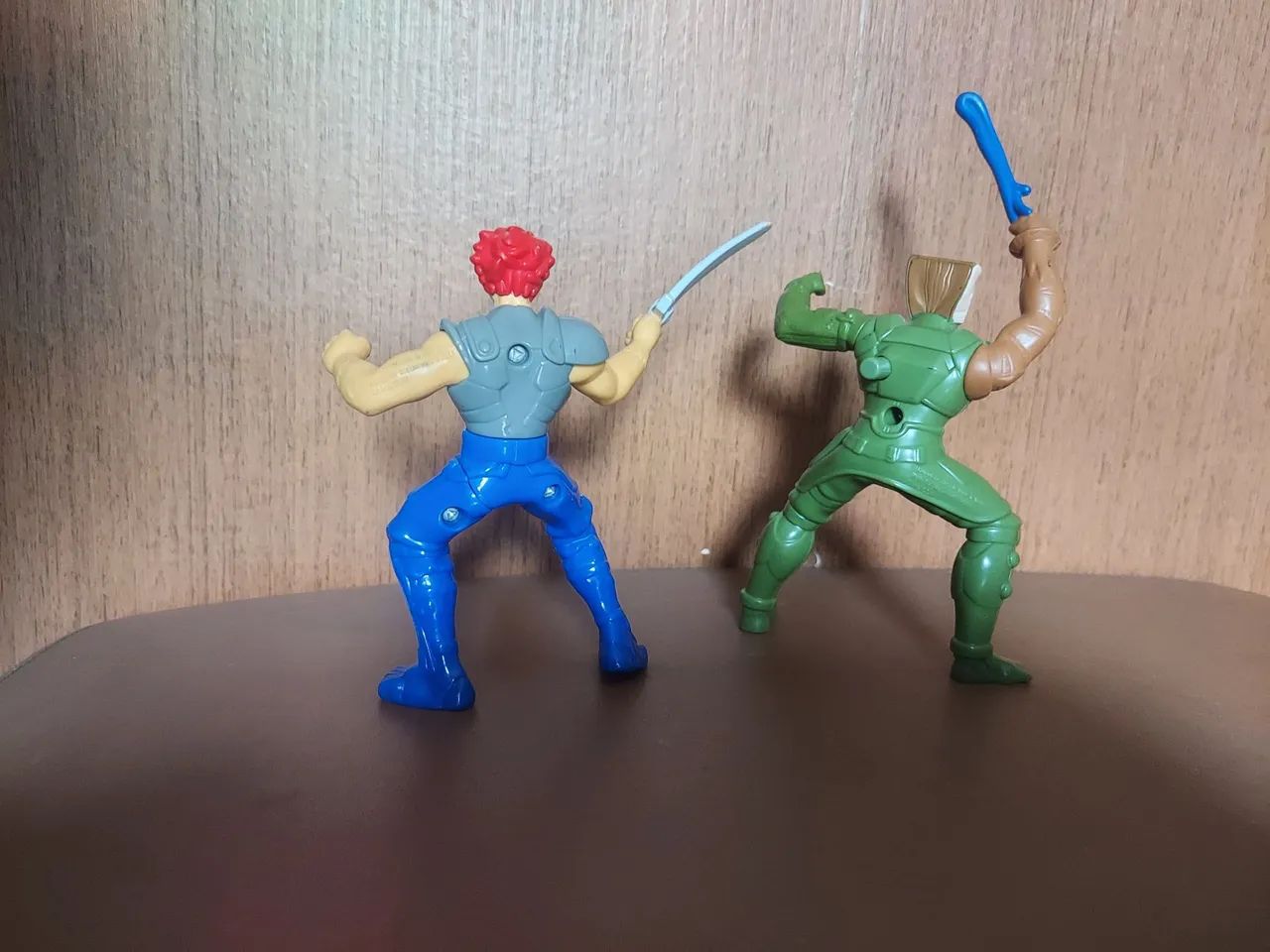 Lote 2 Bonecos Thundercats McDonald's 2013 (Lion-O e Tygra) Com Acessórios - Foto 3