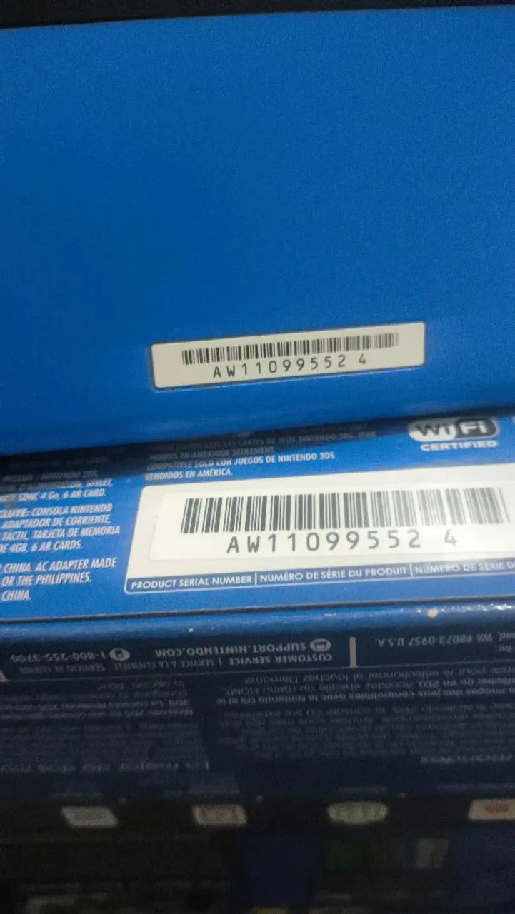 Nintendo 2ds d3sbl0k34do com caixa serial batendo - Foto 3