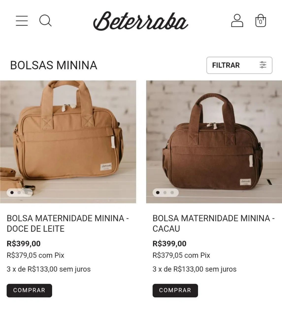 Bolsa Maternidade Casa Beterraba - Foto 4