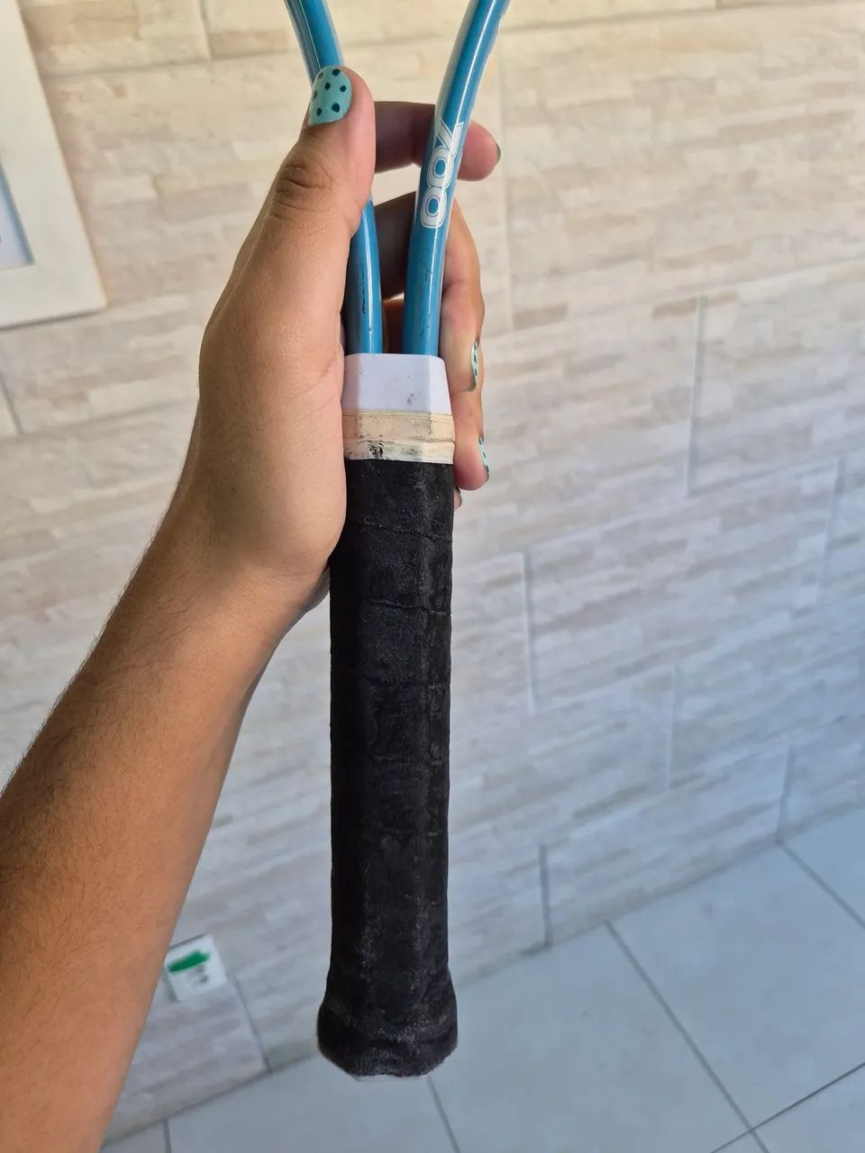 Raquete de Tênis Artengo Azul - Leve e Fácil de Jogar - Foto 4
