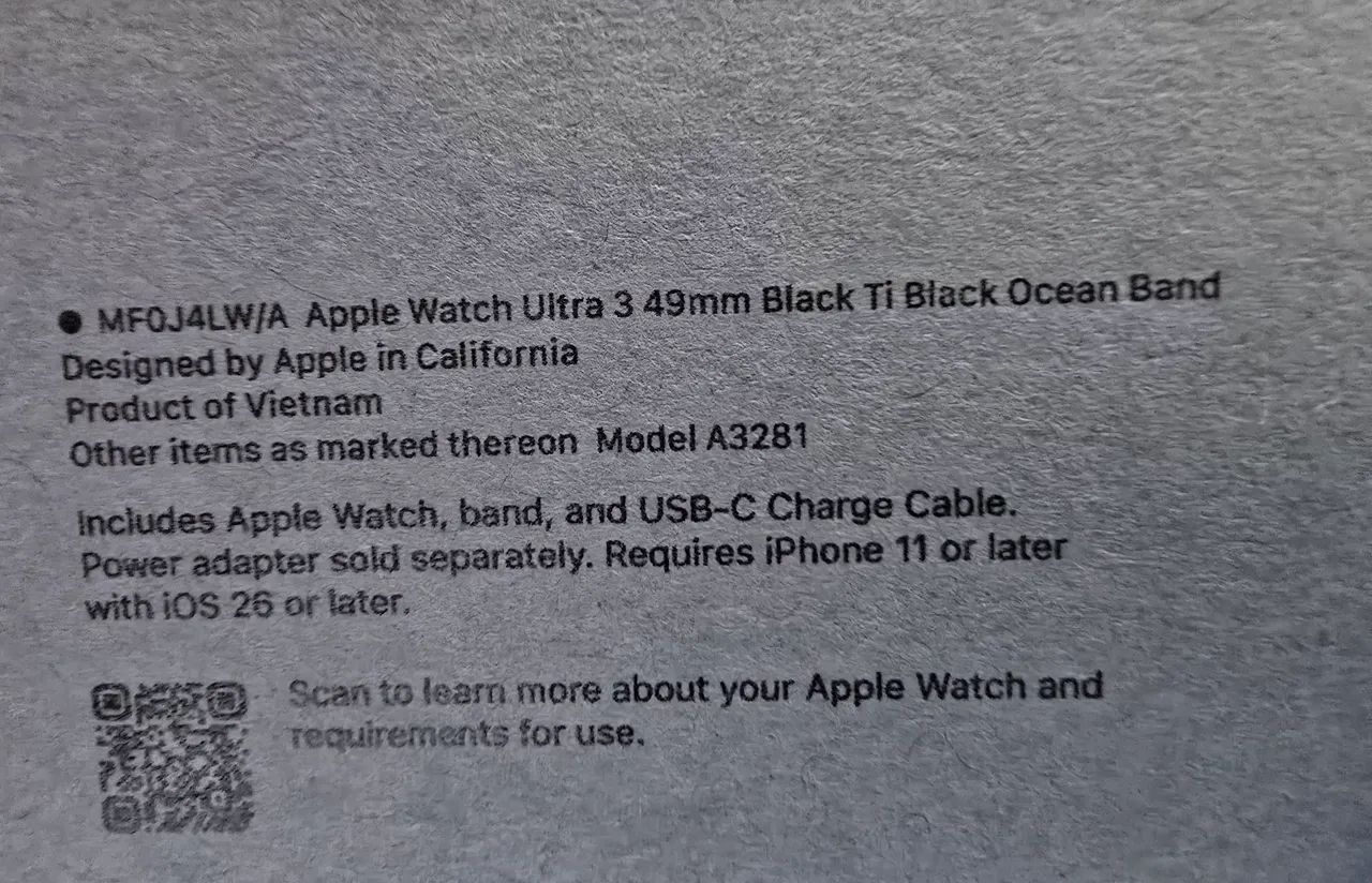 Apple watch ultra 3 novo e lacrado - Foto 4