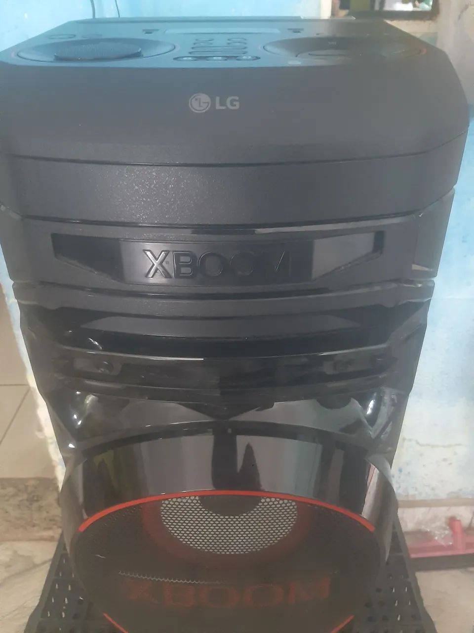 Caixa de som xboom aproveite