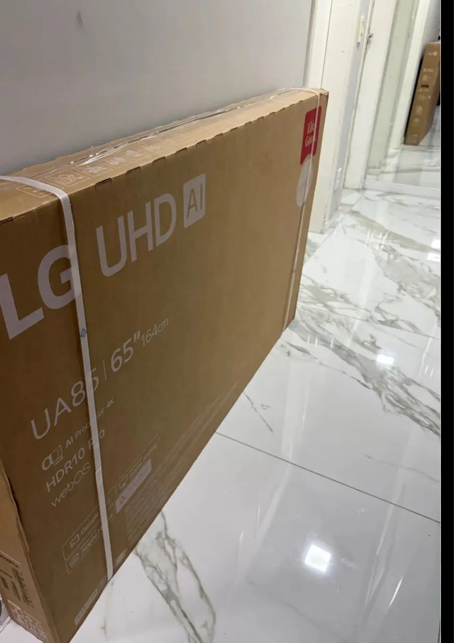 TV smart 65? lacrada na caixa 
