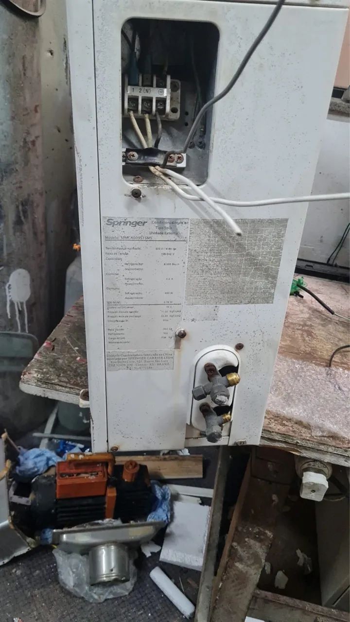 Ar Condicionado Split Springer 9.000 BTUs 220V - Usado - Foto 5