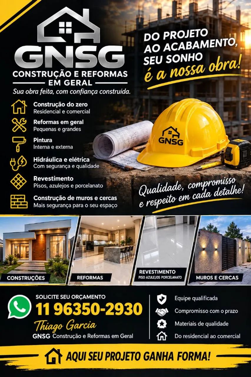 Pedreiro profissional 