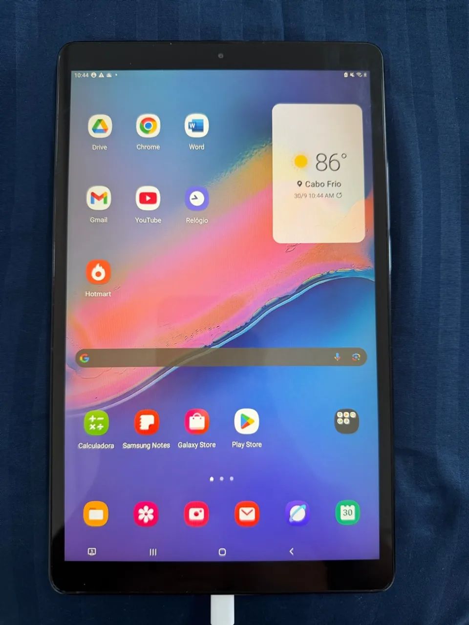 galaxy tab A rose. Com carregador original  - Foto 3