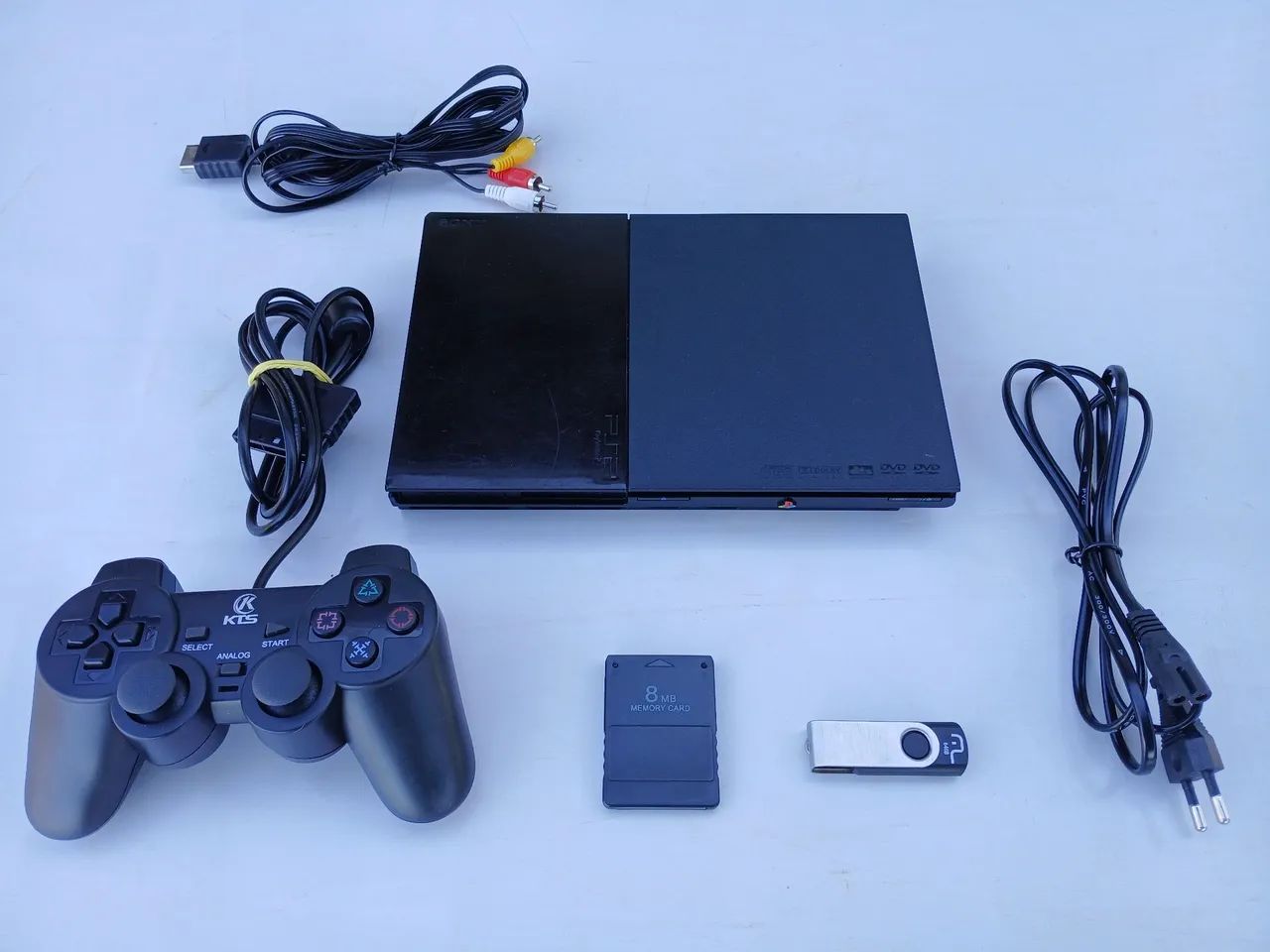 PS2 Slim - Envio OLX Pay