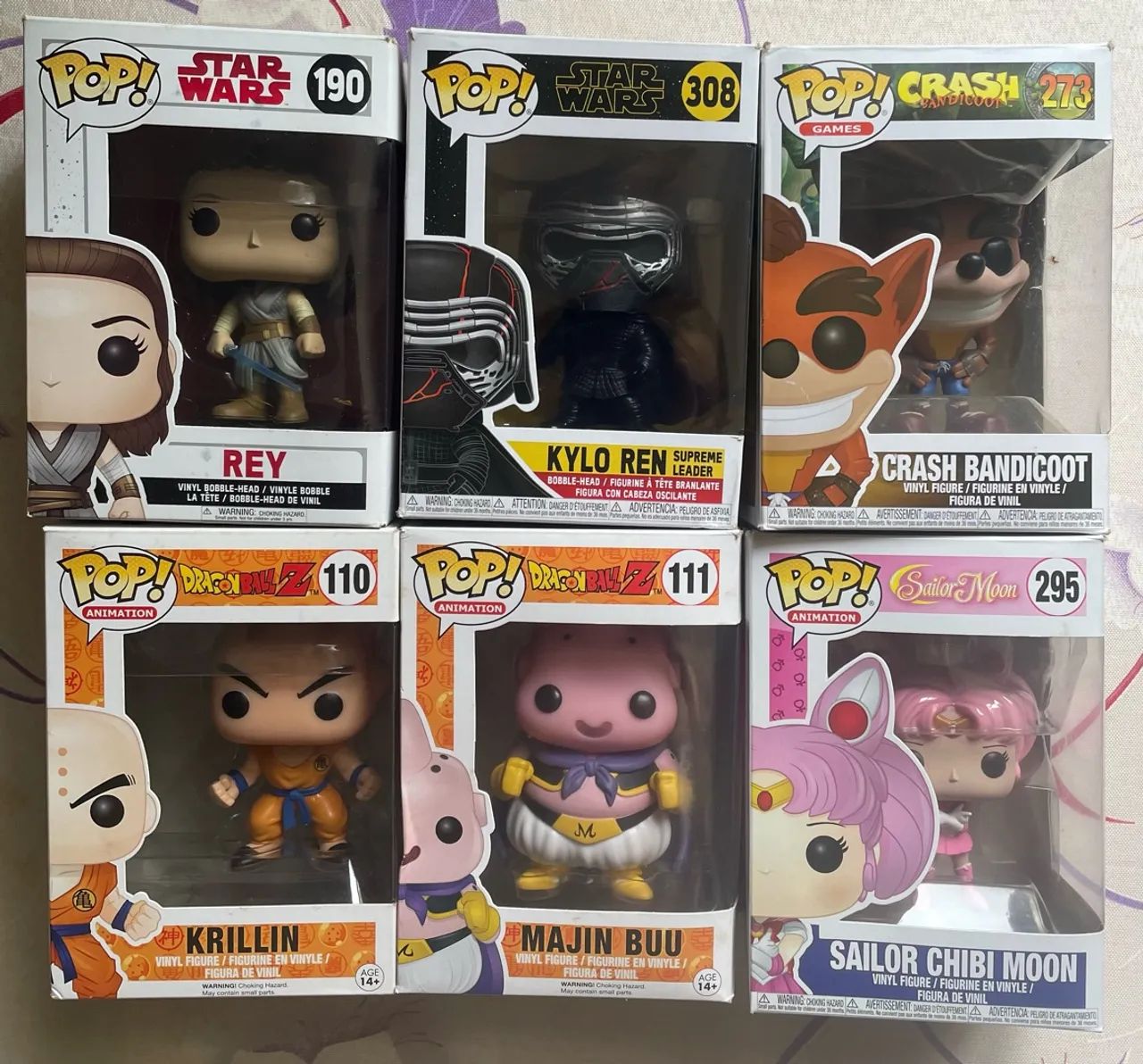 Funko Pop Diversos em bom estado