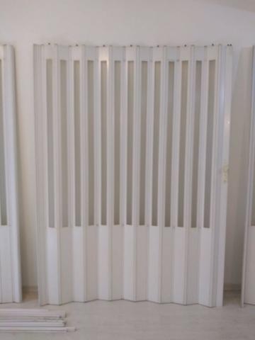 Divisória PVC branco com cristal - Foto 2