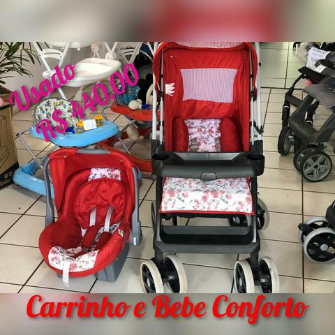 Carrinho Tutti Baby com Bebe Conforto