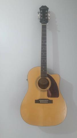 Violão Epiphone AJ-220 SCE Natural ? Instrumento usado