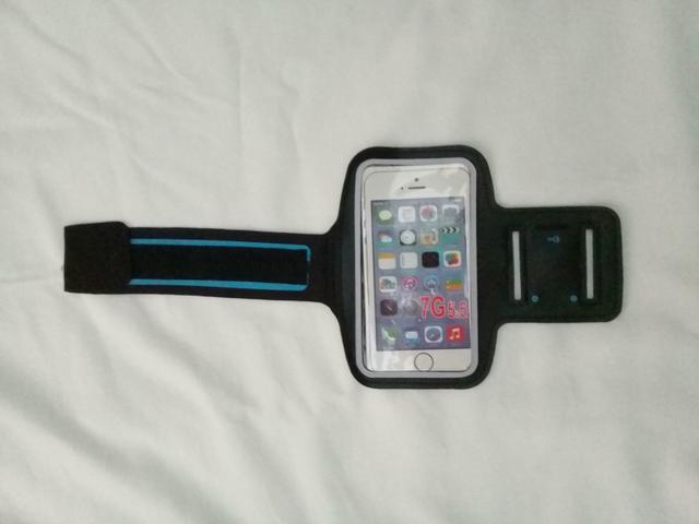Porta celular braço corrida academia