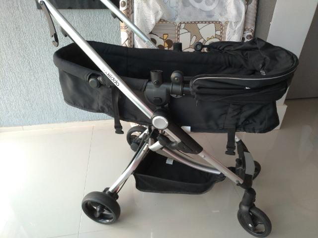 Carrinho De Bebê Kiddo Eclipse + Bebê Conforto E Base - Foto 3